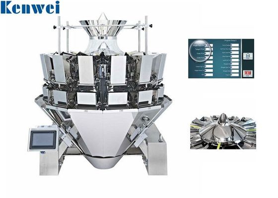 Step Motor Driving 30P/M Multihead Weigher Machine 1100W