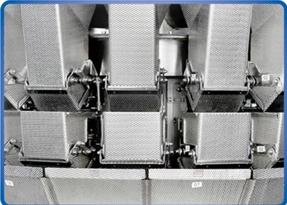 Vite che alimenta a 14 il pesatore capo di Multihead