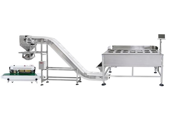 Macchina imballatrice automatica dei semi capi del manuale 14 per frutti di mare