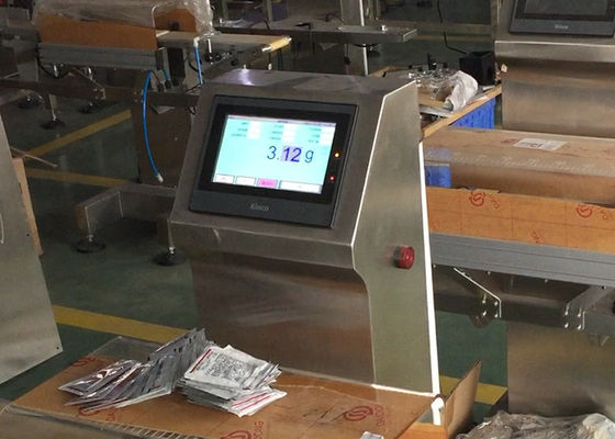 Belt Conveyor 200g Check Weigher Machine For Food Industry