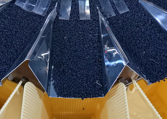 Pesatore di acciaio al carbonio Multihead con il saltatore di plastica 2.0L