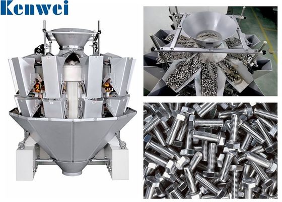 High Accuracy Automatic Multihead Combination Weigher 14 Head For Hardware